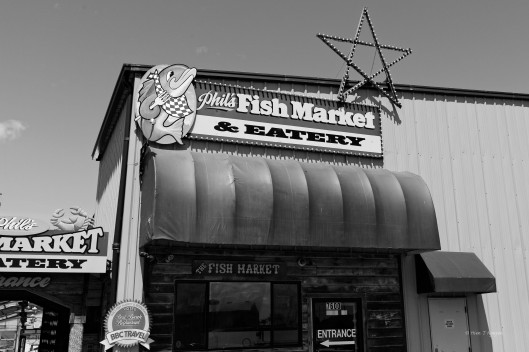 Phil's Fish Market store front.